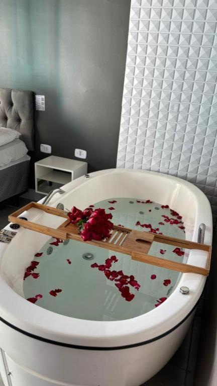 Hotel Encanto Sol & Mar 卡拉瓜塔图巴 外观 照片